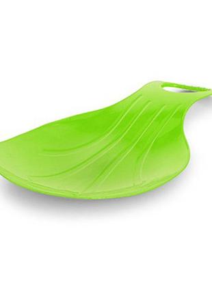 Дитячі санки-льодянка ms 1705(green) розмір 52х35 см