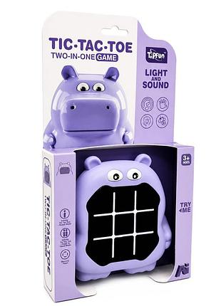 Детская игра "нажимай быстро: бегемот" tic-tac-toe g66-4 со светом и звуком