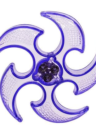 Летающий бумеранг sb2306(violet) резина, со светом, 15 см, в пакете
