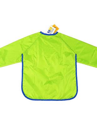 Фартух для творчості з рукавами те12415(green) без малюнка, зріст 104 см