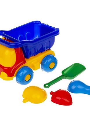 Дитяча іграшкова машина "бджілка" c0022 з лопаткою синій