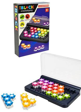 Головоломка серии "create and play" pl-724-115 развитие логики 120 вариантов сборки