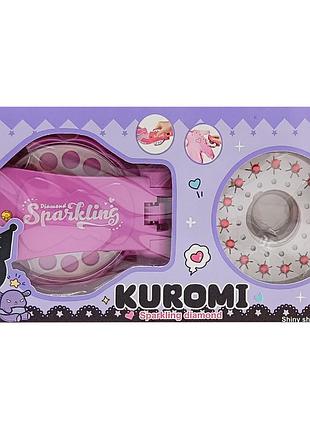 Набор для творчества "kuromi" dm249-132(violet) устройство для крепления страз, стразы