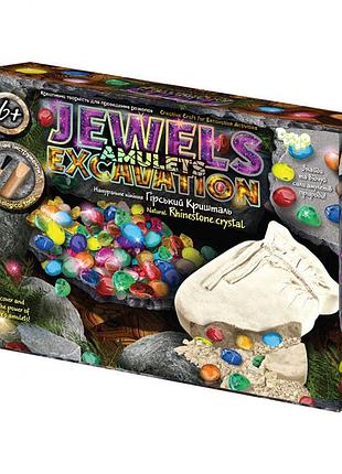 Набір для проведення розкопок "jewels amulets excavation" каміння jaex-01-01