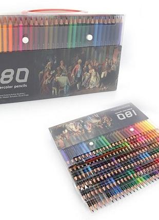 Набор карандашей watercolor qb-05885-180 в наборе 180 штук