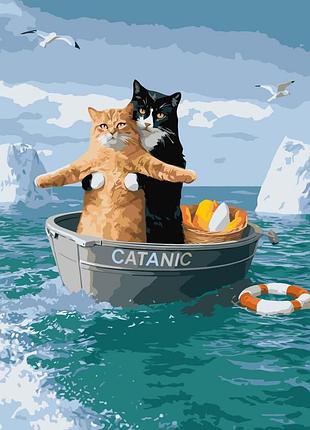 Картина по номерам "котаник" ©arttem_illustration 11732-ac 50х40 см