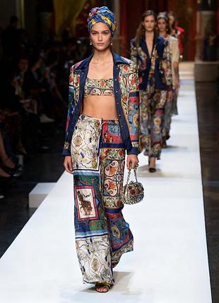 Краски пиадних морей: брюки dolce gabbana