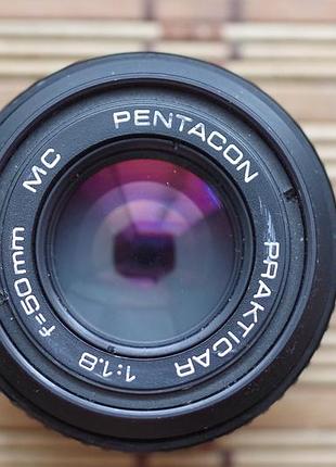 Об'єктив mc pentacon prakticar 1.8 50 mm міні грибок