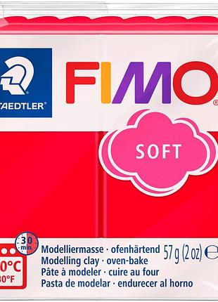 Пластика для біжутерії soft індійська червона 57г fimo