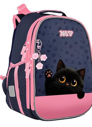 Рюкзак школьный yes lovely kitten h-25