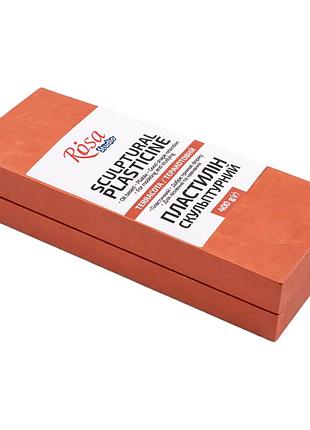 Пластилін скульптурний теракотовий, 400г rosa studio