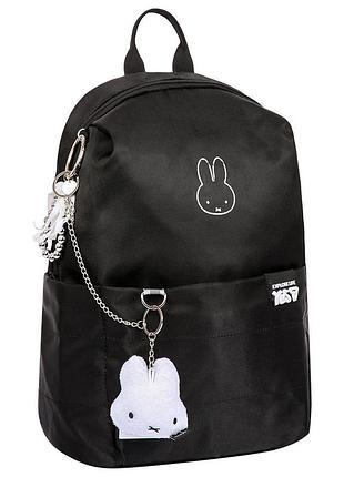 Рюкзак yes miffy black&white t-105m