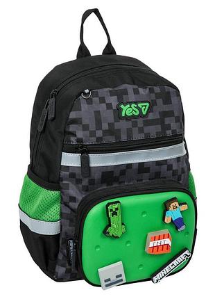 Рюкзак детский yes minecraft k-45xs