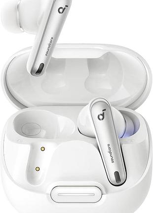 Навушники soundcore liberty 4 nc by anker, bluetooth, adaptive anc 2.0, white, легке б/в