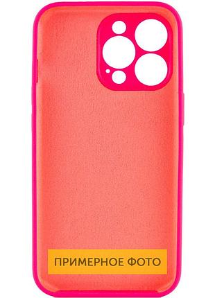 Чехол silicone case full camera protective (aa) no logo для apple iphone 16 plus (6.7") розовый / barbie pink 2