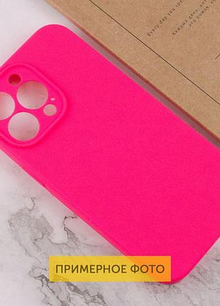 Чехол silicone case full camera protective (aa) no logo для apple iphone 16 plus (6.7") розовый / barbie pink 3