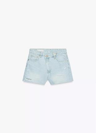 Джинсові шорти zara 32 розмір (нові)