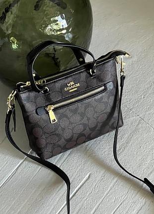 Сумка coach mini gallery crossbody
