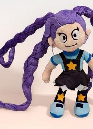 Мягкая игрушка лили лав брейдс, кукла lily lovebraids из хоррор-игры poppy playtime chapter 5