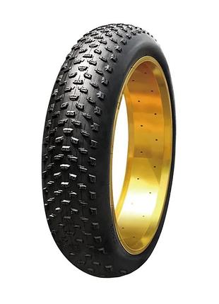 Покрышка jiluer eakia j1633 fatbike 20х4.0, черная (5609)