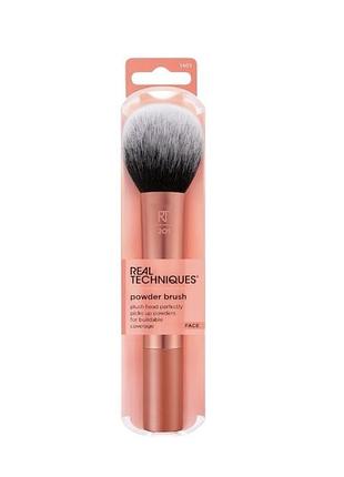 Пензлик для пудри rt real techniques powder brush 201
