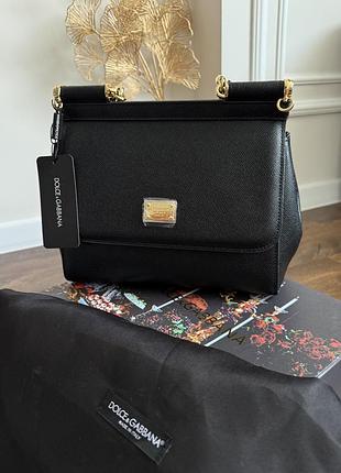 🖤dolce & gabbana sicily 25 .натуральна шкіра ,повний комплект ,всі гравіювання .