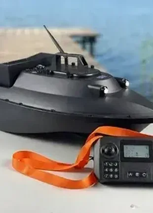 Кораблик на радиоуправлении для запачкания прикорма и снастей 18000 mah 12vgps черный