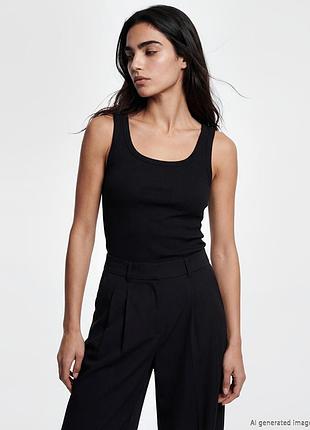 Чорна майка від primark