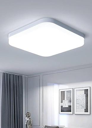 Світильник стельовий 23 см led easy eagle plafon 36 w 6500 k (стік європа) уцінка коробка