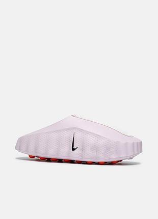Розовые шлепанцы, тапочки унисекс nike mind 001 slide pearl pink х найк майнд 36