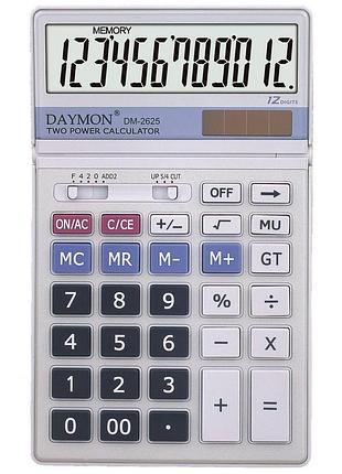 Калькулятор бухгалтерский daymon dm-2625