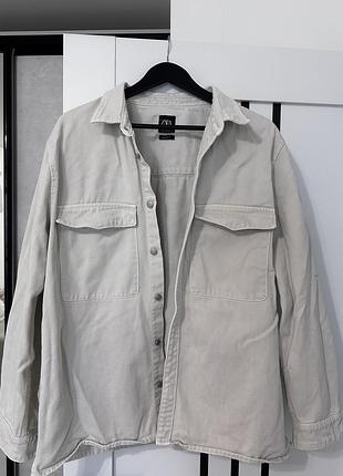 Сорочка чоловіча джинсова zara