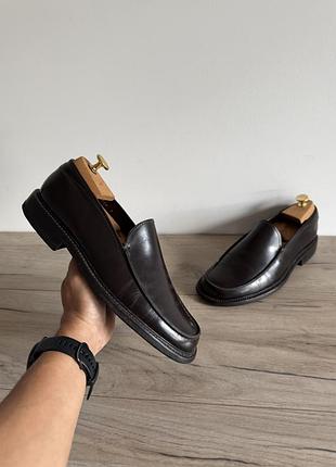 Туфлі лофери шкіряні prada оригінал