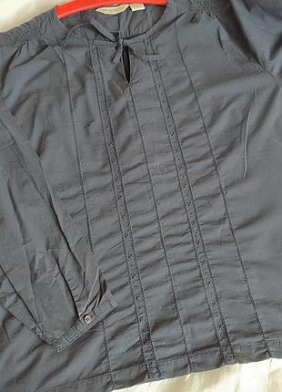 Красивая блуза с сеткой eddie bauer