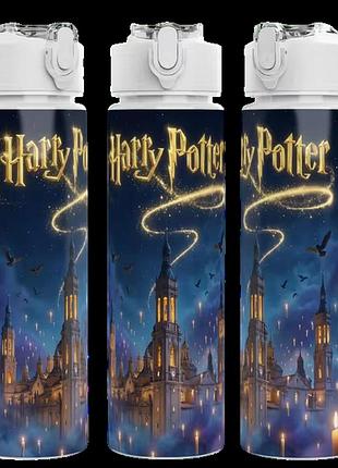 Дитяча пляшка для води з трубочкою гаррі поттер harry potter 750 мл арт. 01