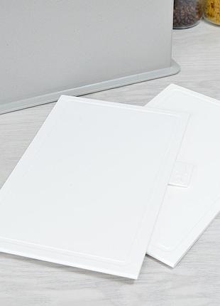 Пластиковий набір обробних дощок на підставці з маркуванням / кухонний інвентар для нарізання продуктів