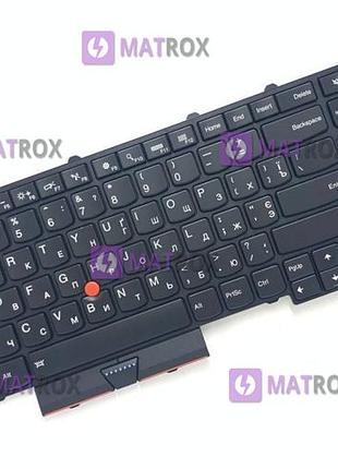 Оригинальная клавиатура для ноутбука lenovo thinkpad p50, thinkpad p70 series, black, подсветка
