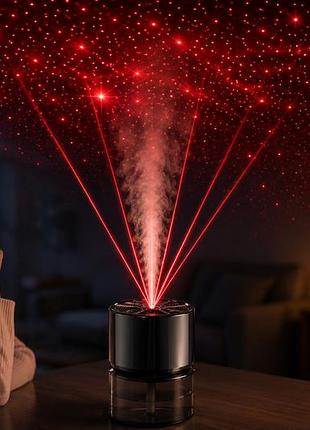 Автомобильный ароматизатор в подстаканник с проекцией звездного неба и led-подсветкой / освежитель воздуха для салона
