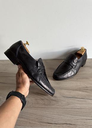 Туфлі лофери шкіряні grenson оригінал