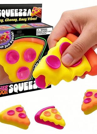 Сквиш антистресс сквиш пицца pizza jelly squish 9см (25300)