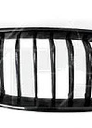 Решетка радиатора bmw 3-series f30 2012-2019, sport, левая, черный глянец, 8 ребер, avtm, 181422995