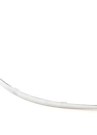 Молдинг накладки бампера mercedes-benz e-class w211 2006-2009, передний, левый, хром, avtm, a2118852321, 184610917