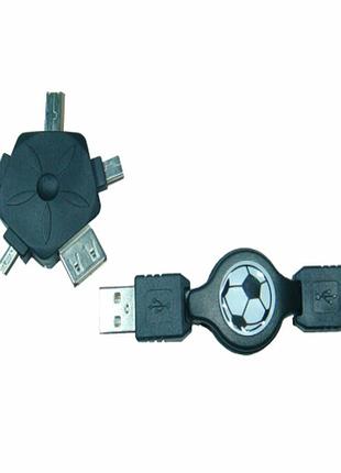 Универсальный кабель адаптер 5 в 1 usb canon hp mitsumi