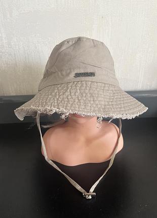 Панама jacquemus le bob artichaut bucket hat