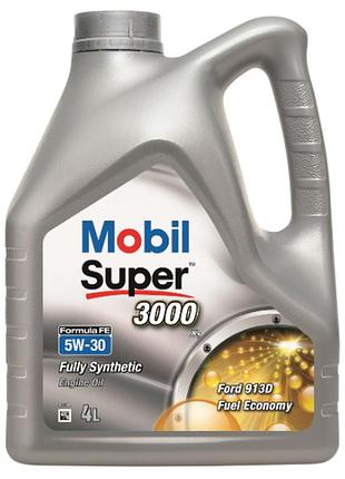 Олива моторна mobil super 3000 x1 f-fe 5w-30 4л
