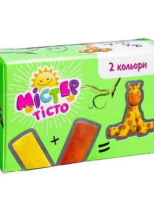 Набір для творчості містер тісто-жирафа (укр) 2,5-5-7,8см 71730 тм strateg