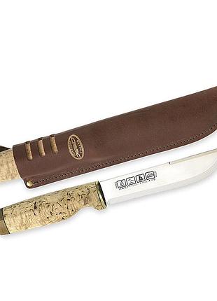 Нож marttiini ranger 16 см (543015) с кожаным чехлом общая длина 29см