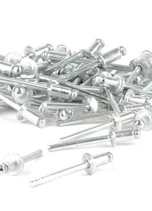 Заклепка алюминиевая 4,8x8,0мм 50шт rt-4808 тм intertool