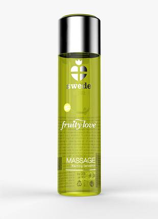 Массажное масло - swede fruity love vanilla gold pear, 120 мл