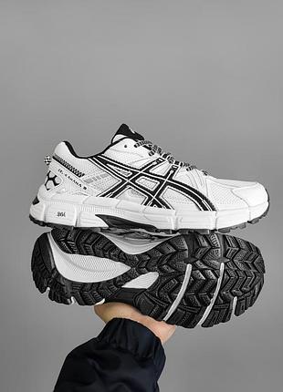 Кроссовки asics gel текстильные белые